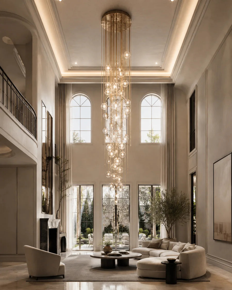 High Ceiling Chandeliers