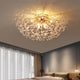 8 - Light Flush Mount Sputnik Crystal Beaded Chandelier