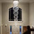 SEFINN FOUR Modern 9-Light High Ceiling Chandelier Double Swirl Crystal Lighting Fixture for Entryway, Foyer, Stairs, Required H98in W24in