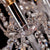 Candle Shape Ceiling Light Fixture Pendant Crystal Chandelier