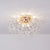 SEFINN FOUR Modern LED 8-Lights K9 Crystal Beaded Chandelier