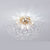 SEFINN FOUR Modern LED 8-Lights K9 Crystal Beaded Chandelier