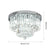 SEFINN FOUR 9-Light 17.7" Flush Mount Lighting Ceiling Chandeliers