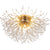 SEFINN FOUR Modern LED 8-Lights K9 Crystal Beaded Chandelier