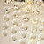 SEFINN FOUR 8-Light Modern Rectangular Crystal Chandelier Celiling Light Wave Raindrop Pendant Flush Mount Light Fixture for Dining Room Living Room