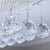 SEFINN FOUR Rectangle K9 Crystal Chandelier, Modern LED Chandelier Light Fixture, Dining Room Bedroom Living Room Kitchen Chandelier