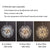 SEFINN FOUR 12-Lights Modern Crystal Chandelier Pendant Lighting Ceiling Light Fixtures Crystal Beaded Chandelier